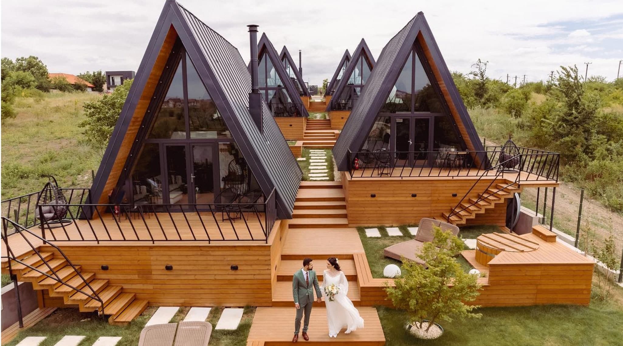 By The Lake – A Frame - Pergola